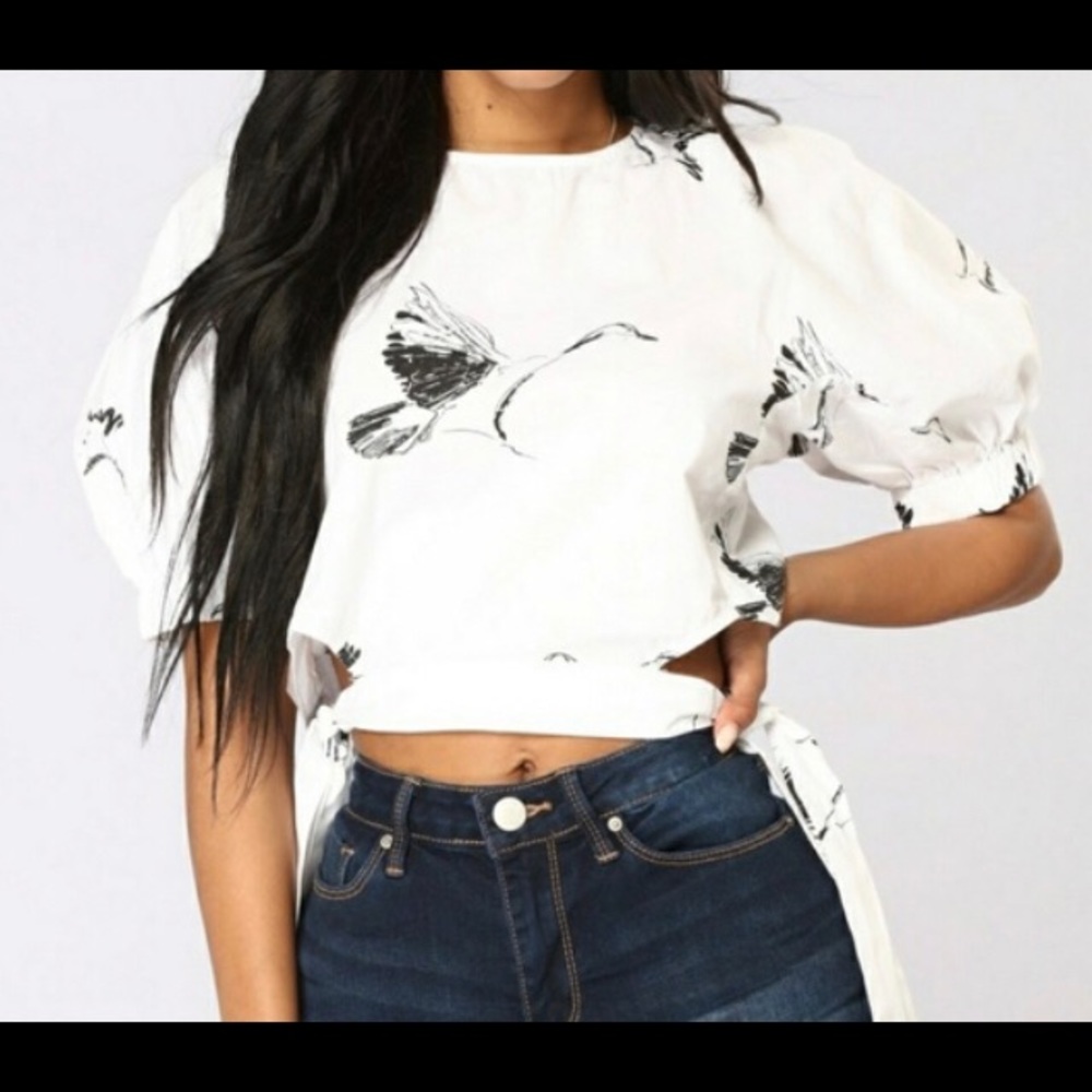 Fashion Nova Blakeley crop top